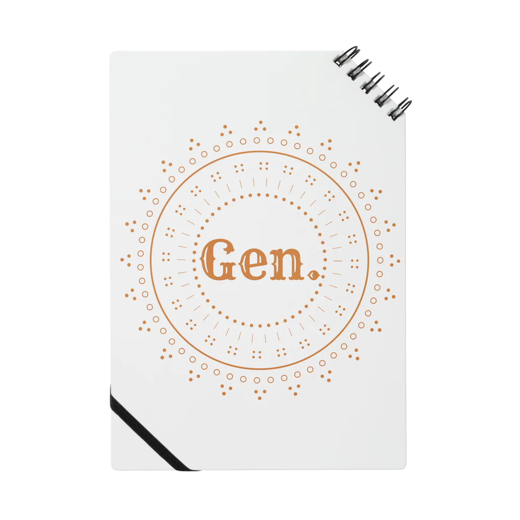 Gen.のGen. Logo Notebook