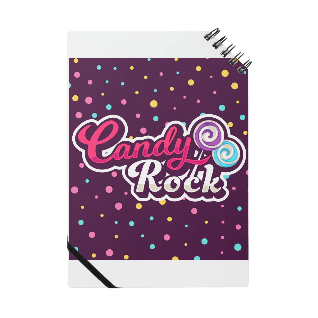 Candy RockのCandy Rock LOGO ノート