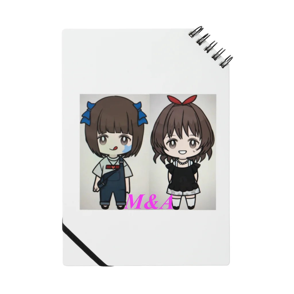 ゆまゆあのロゴ入りM&A Notebook