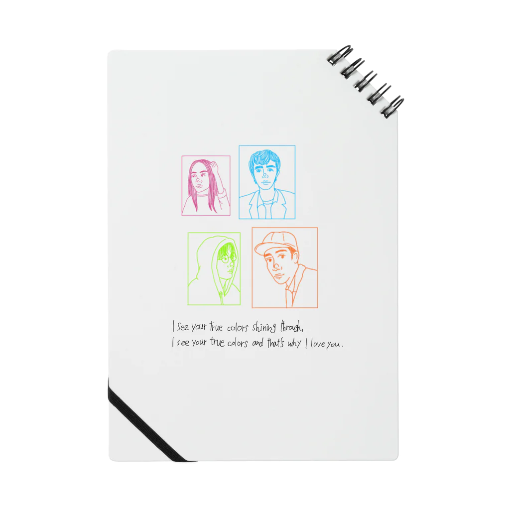 GLITTERLANDの#PEOPLE Notebook