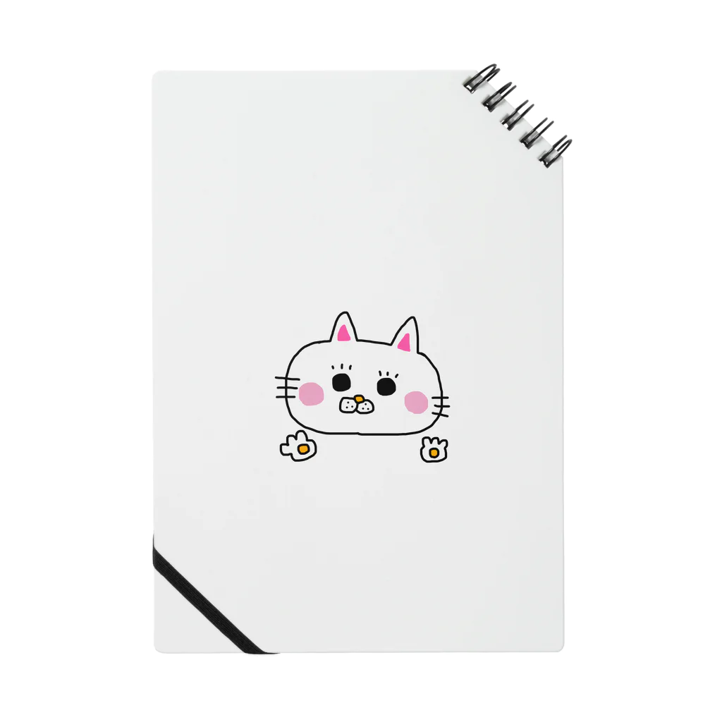 bao-artのしろネコのモッチ Notebook