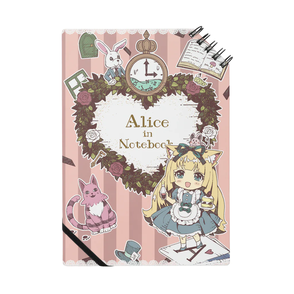 恋スル乙女のAlice in Notebook　ピンク ノート