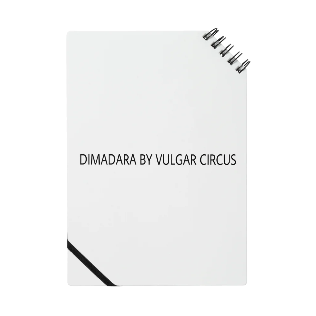 DIMADARA BY VULGAR CIRCUSのBLACK LOGO/DB_02 Notebook