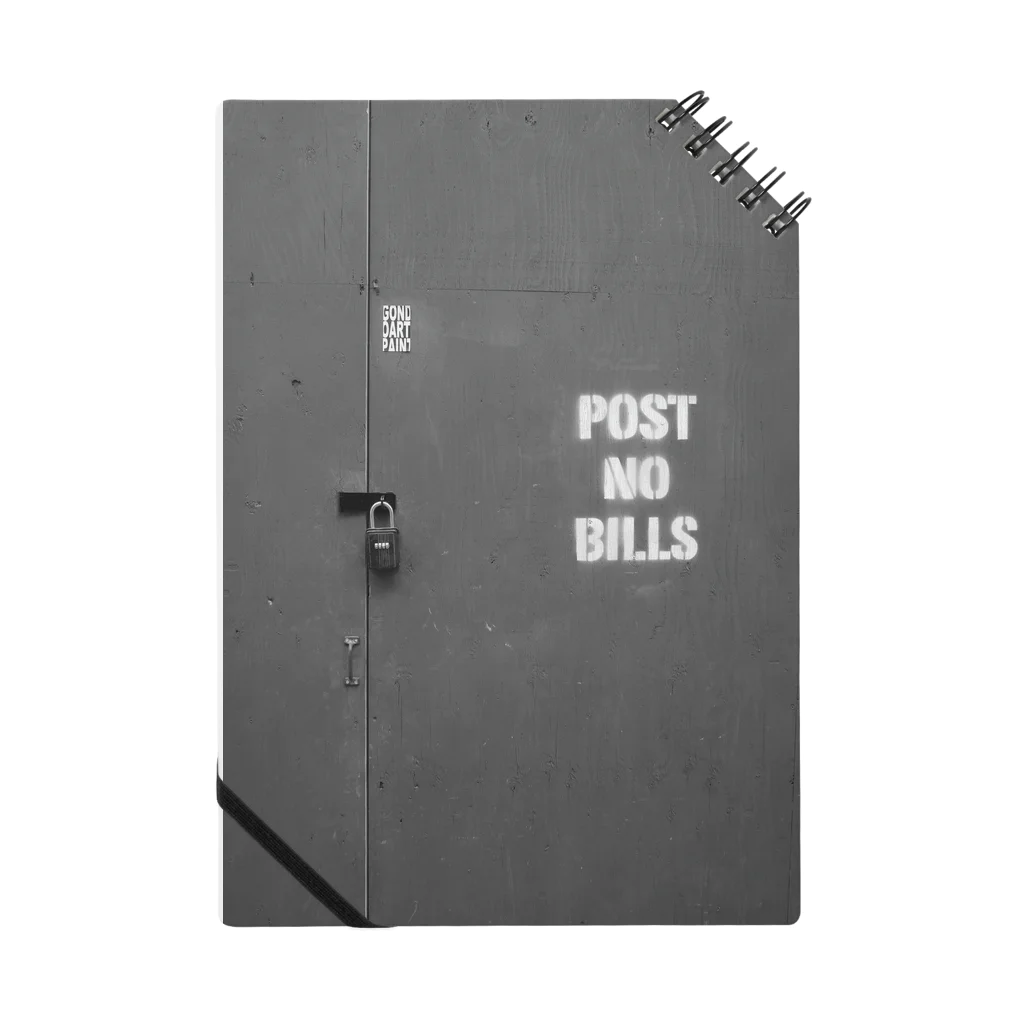 捨身部／SyasinbuのPOST NO BILLS (モノクロ) ノート