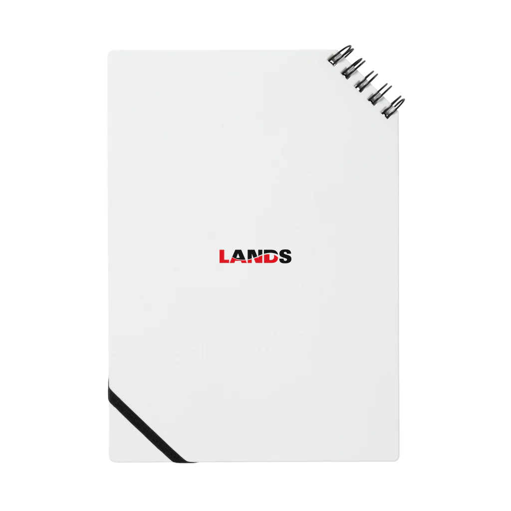 LANDSのLANDSロゴ Notebook