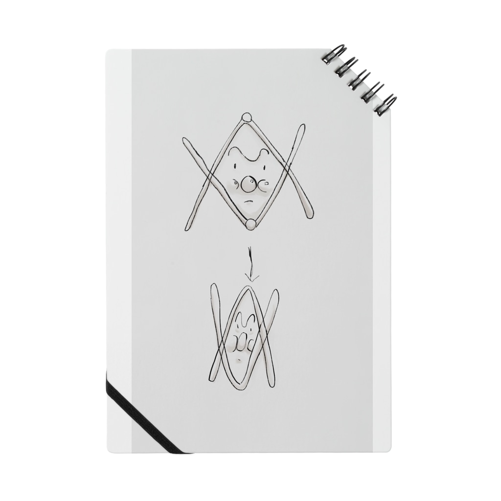 パンダグラフ ねんね Npyapya のノート通販 Suzuri スズリ