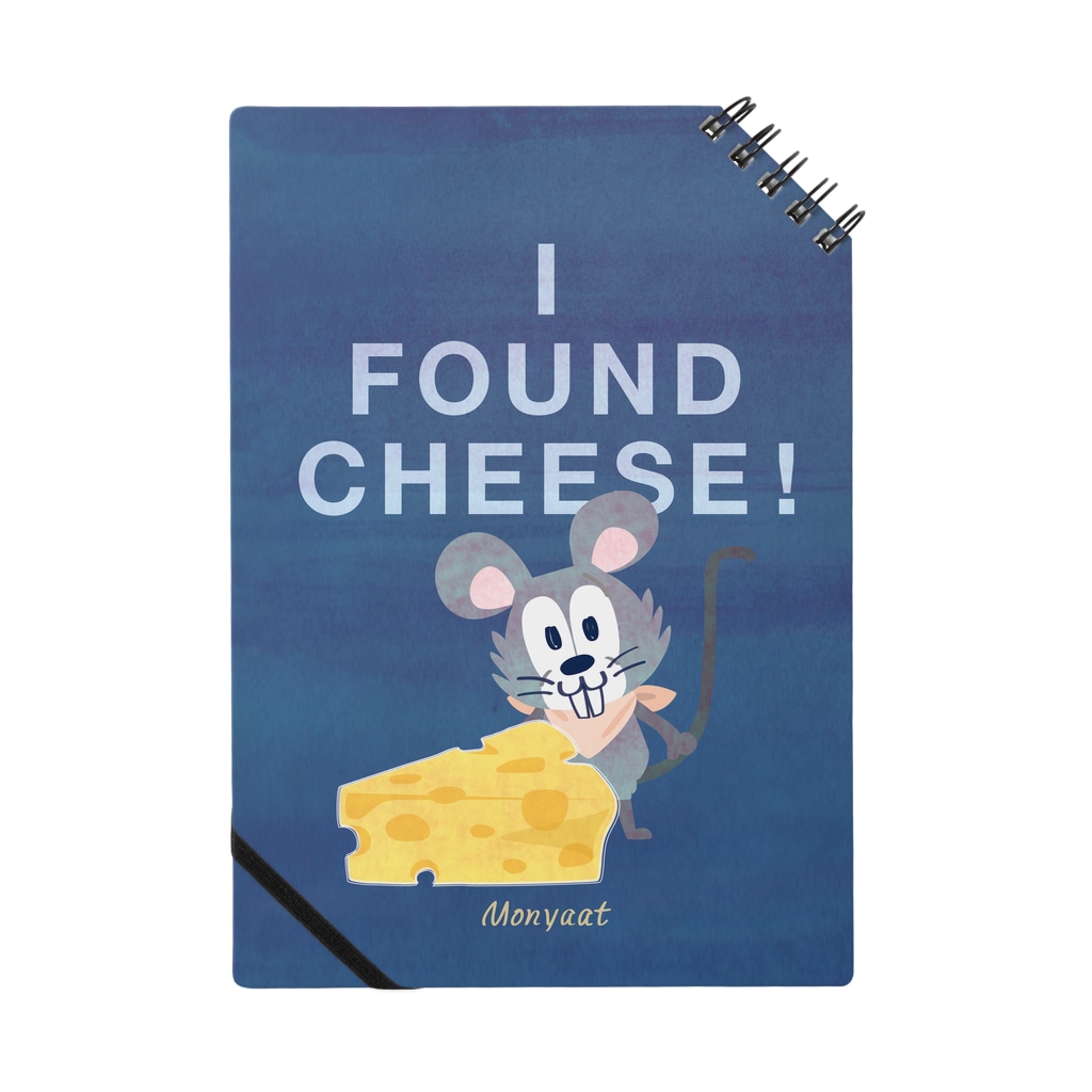イラスト MONYAAT のチーズはここに！*ノート Notebook