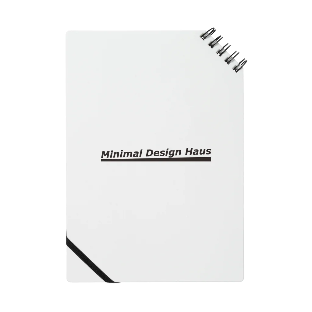 Minimal Design HausのMinimal Design Hausロゴ ノート