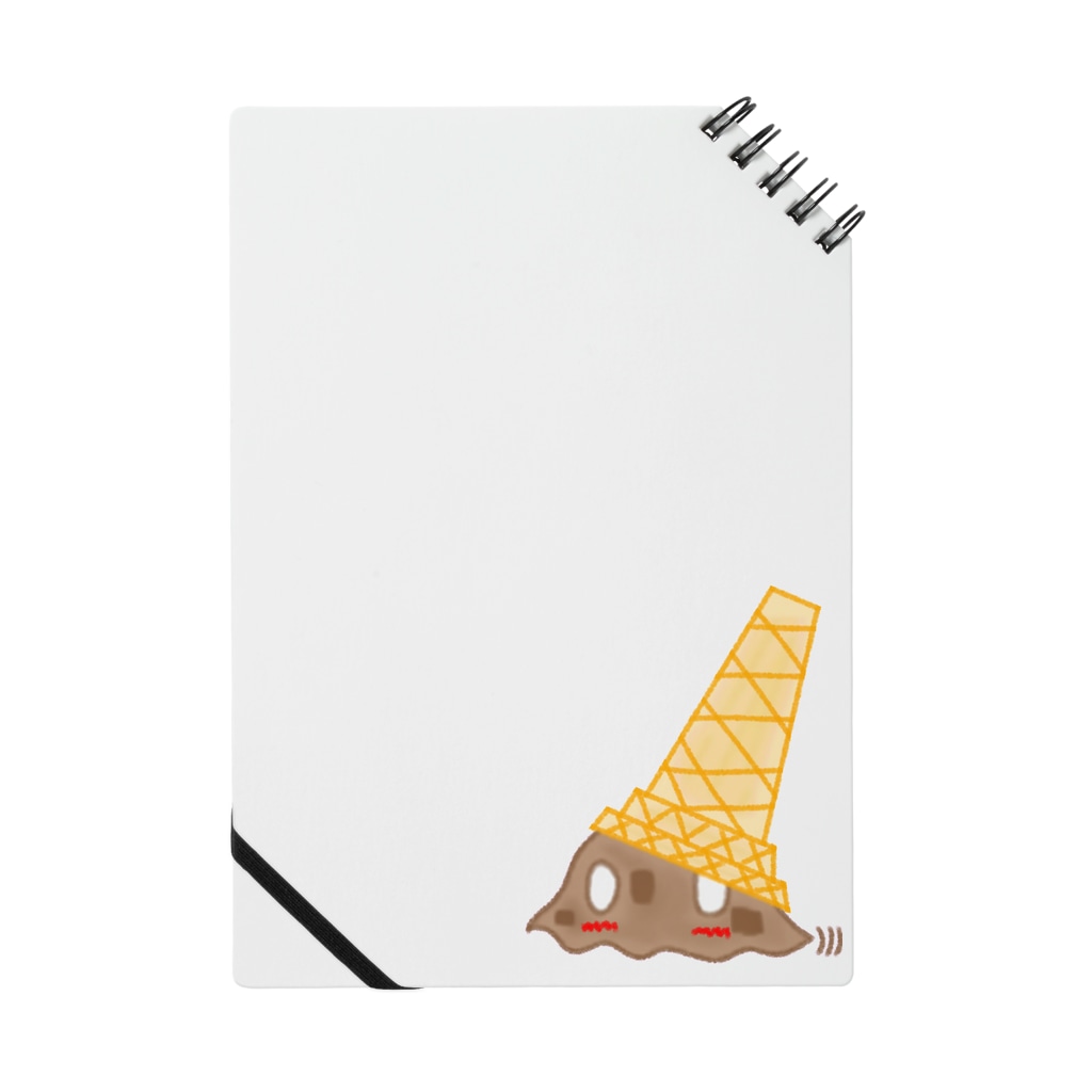 天獄堂のアイススライムチョコレートフレーバー Notebook