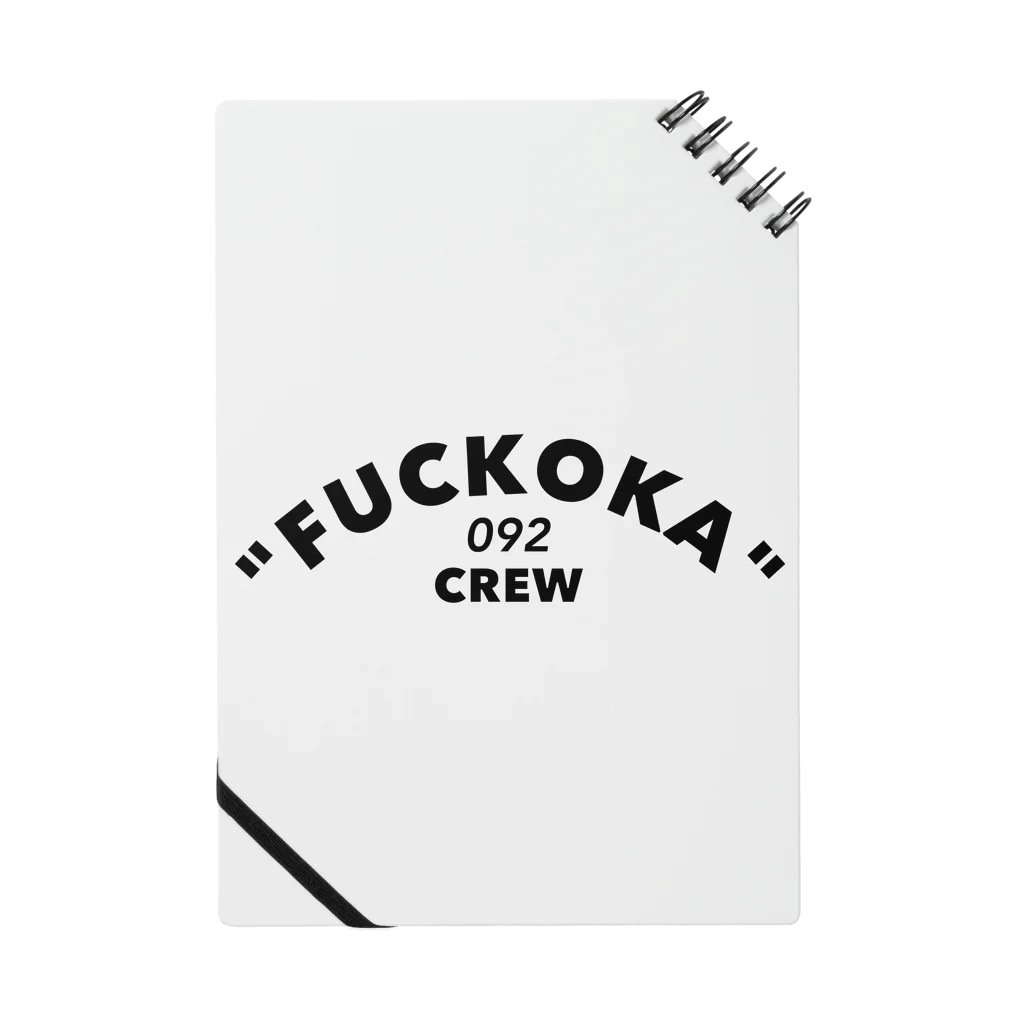 Lil'Tyler's Clothing.の「FUCKOKA 092 CREW」 Notebook