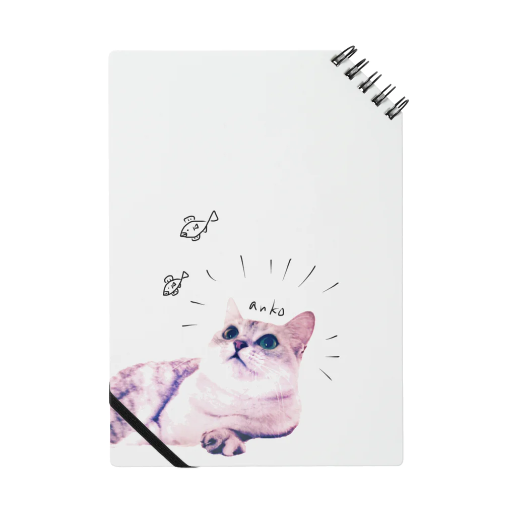  "chuna × kochi" cats shopのあんこ と おさかな。 Notebook