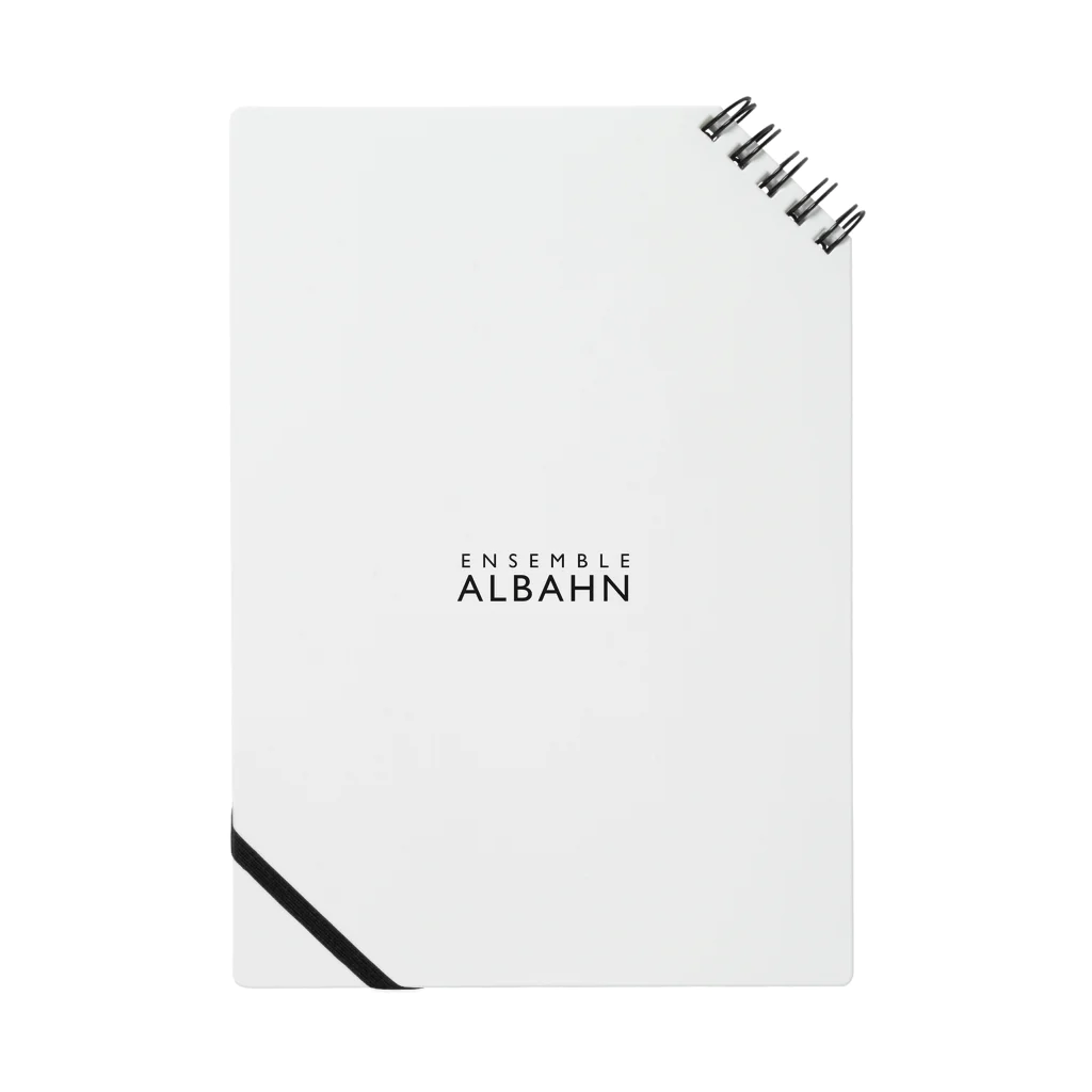 Ensemble Albahn 公式ストアのEnsemble Albahn - black logo ノート