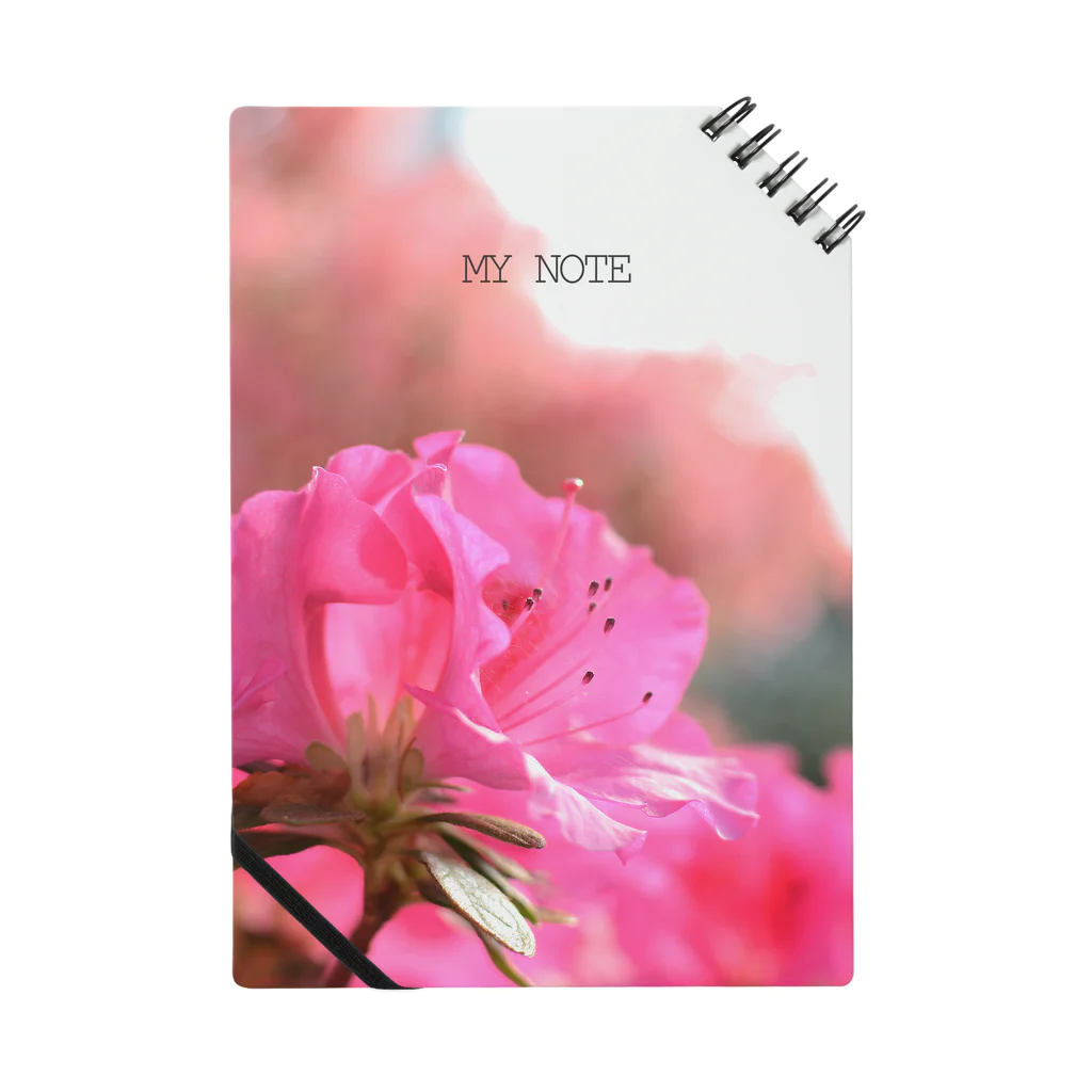 picacheのピンクの花 Notebook