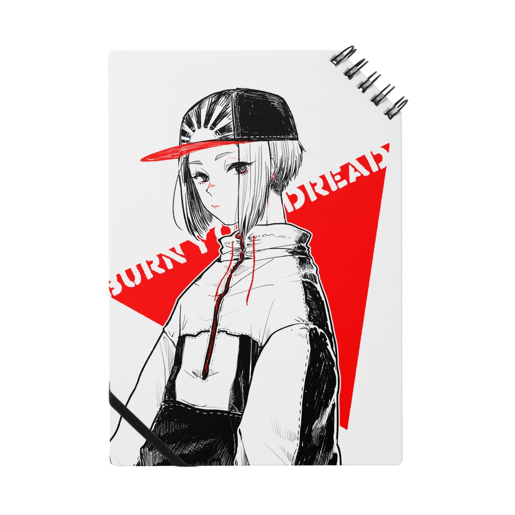 キャップを被った女の子 Minoru Mino Po のノート通販 Suzuri スズリ キャップを被った女の子 Minoru Mino Po のノート通販 Suzuri スズリ