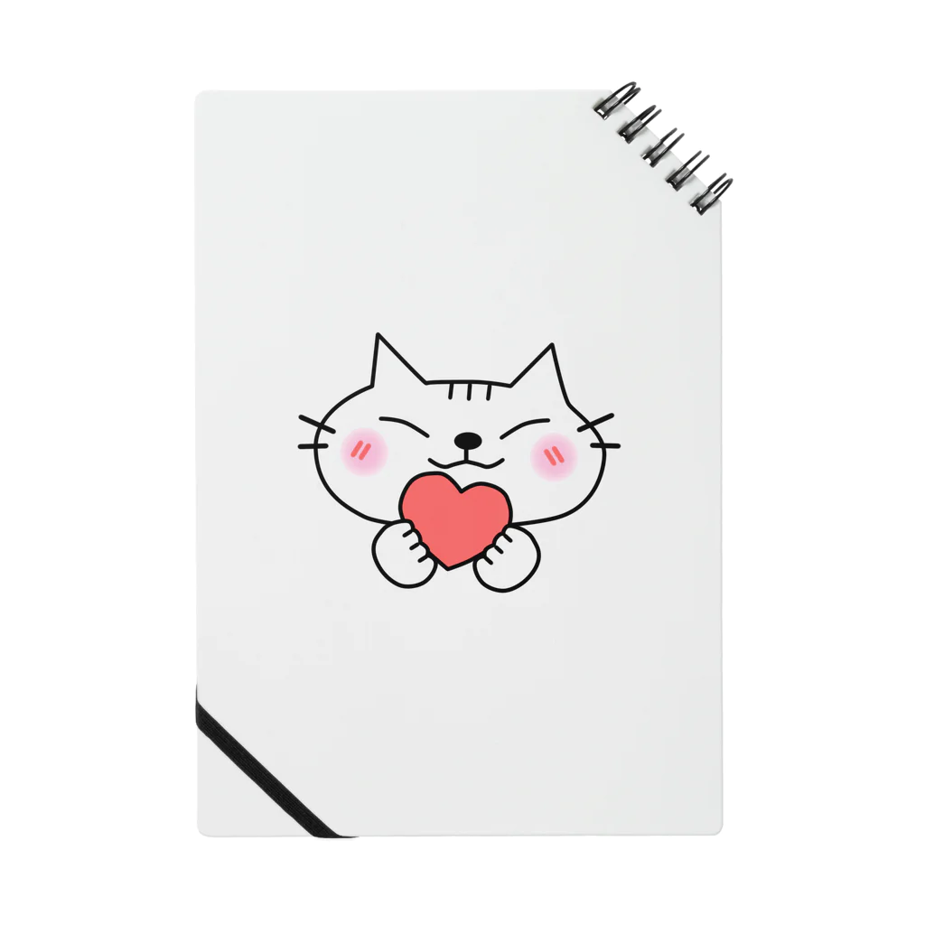eigoyaのハートと白猫 Notebook