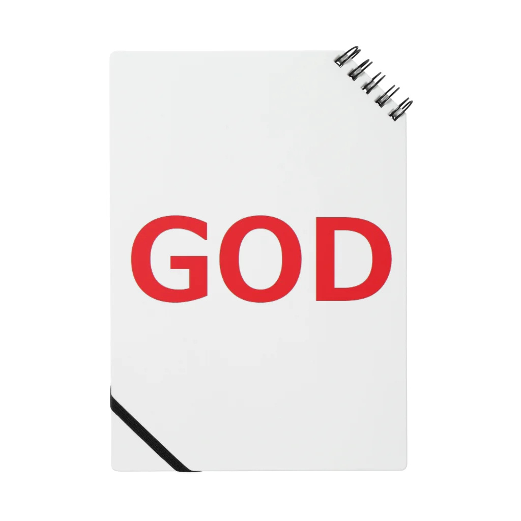 アメリカンベース のGOD 神様 Notebook