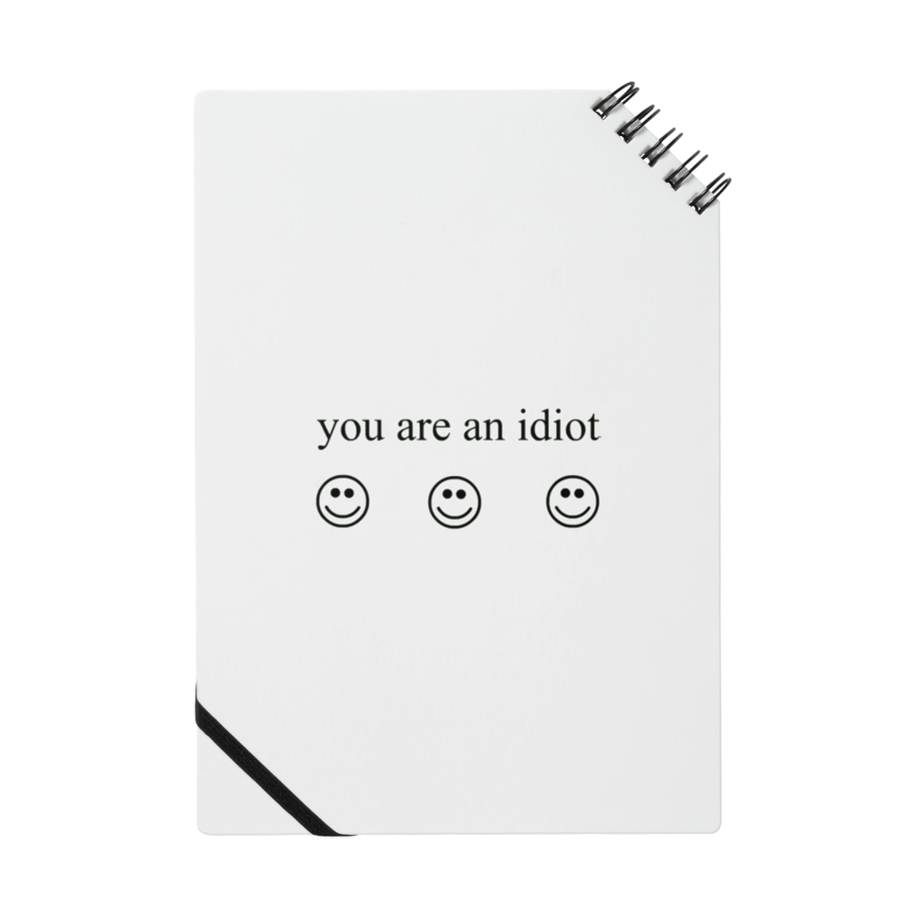 you are an idiot Sticker by ちゃんちー ( pmxsmwv ) ∞ SUZURI