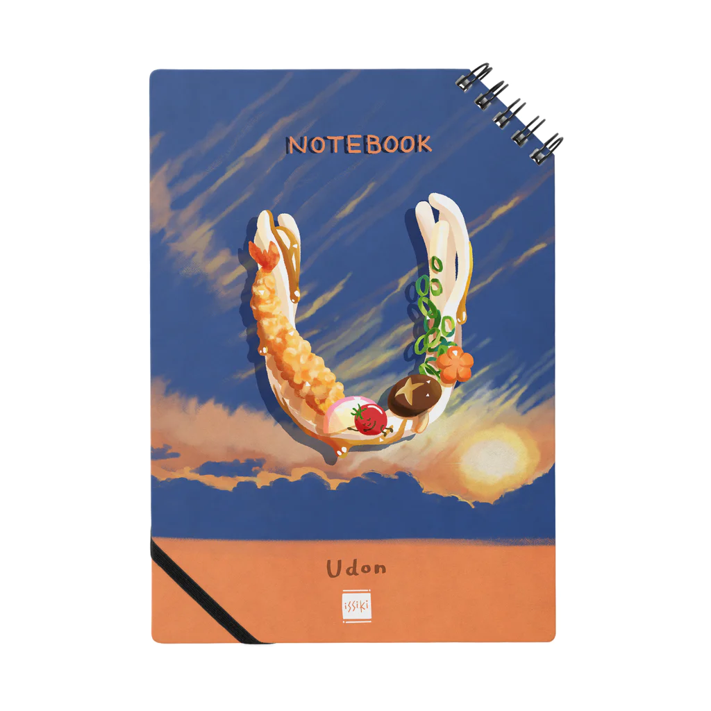 喫茶角砂糖の【Ｕ】うどん Notebook