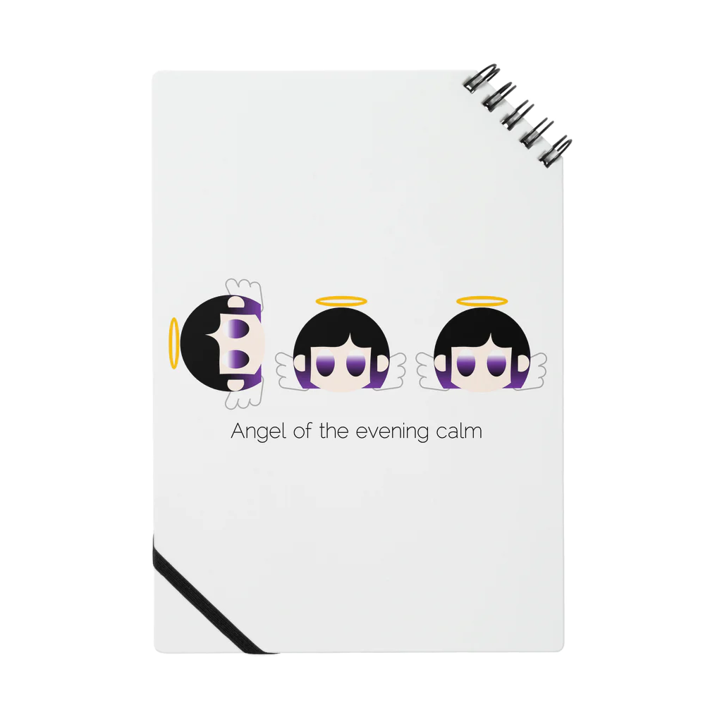 へらやのAngel of the evening calm Notebook