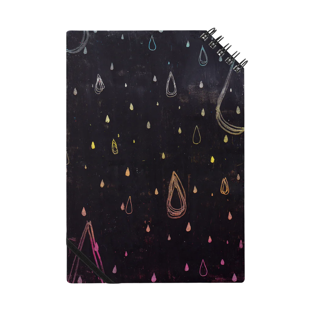 ＹＯＵ＿の絵はがきＢＯＸの雨 Notebook