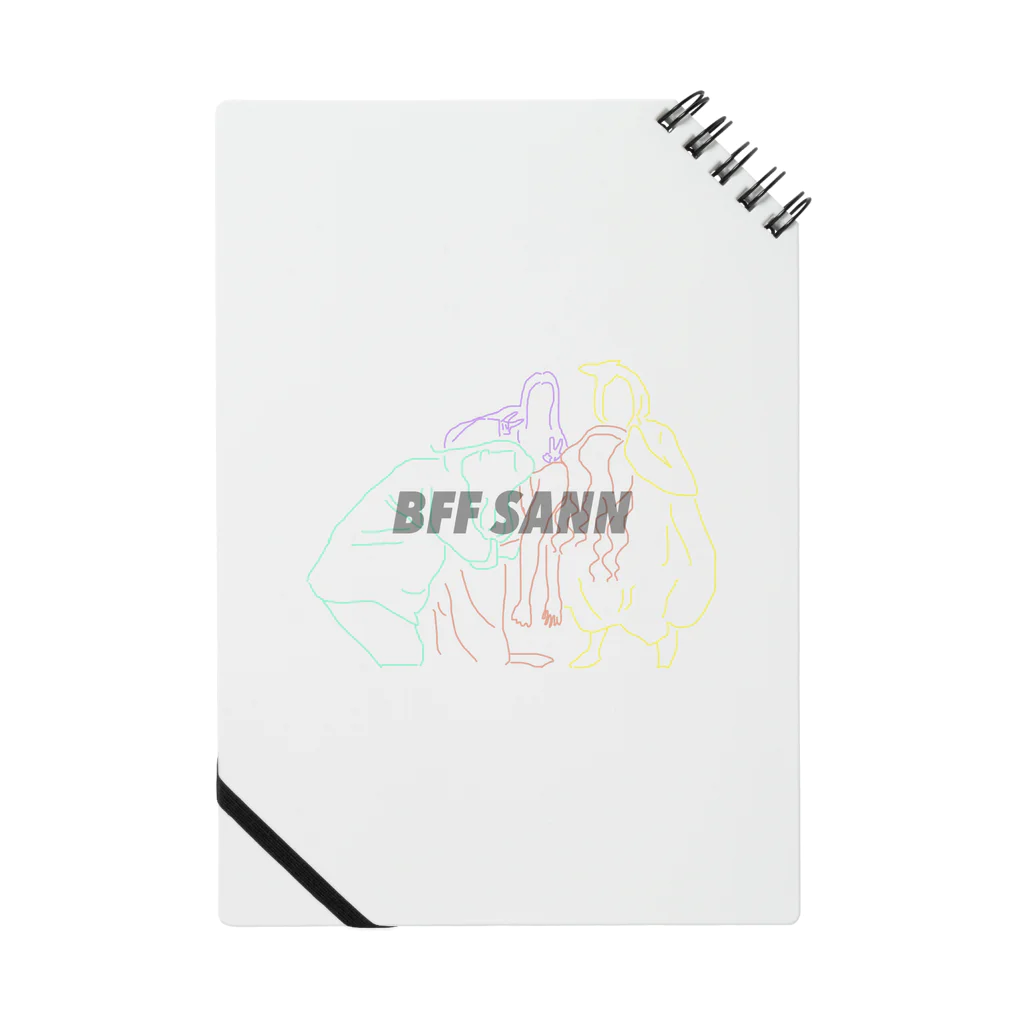 すーぱーらばーずくまこのBFF SANN ノート