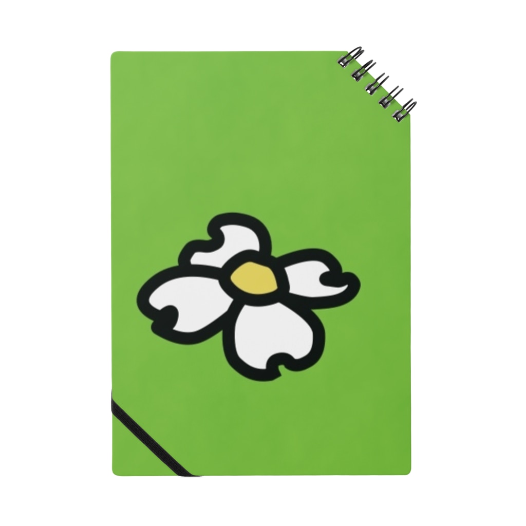 YELLOW POCKET の花 Notebook