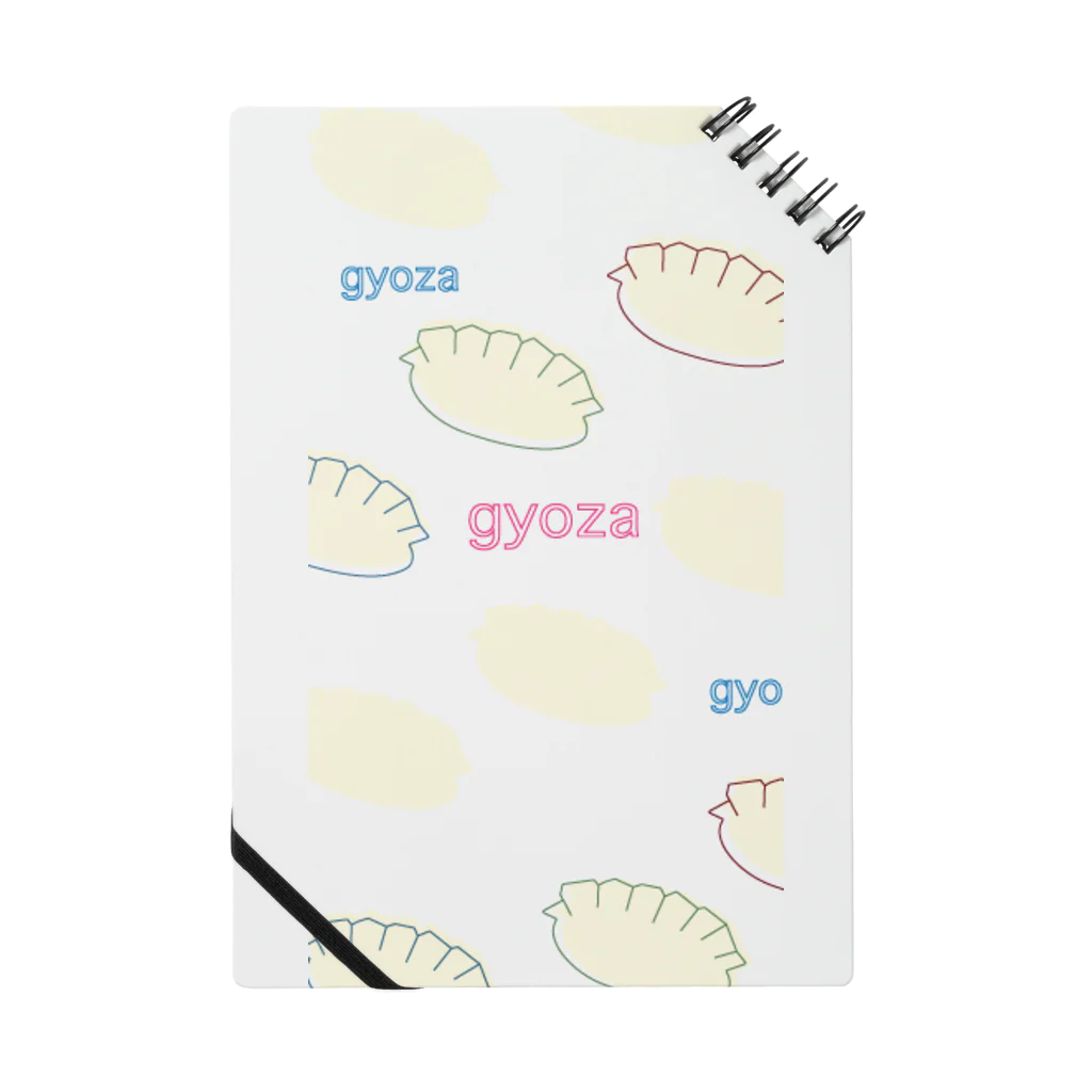 Papillon.のgyoza 透明 Notebook