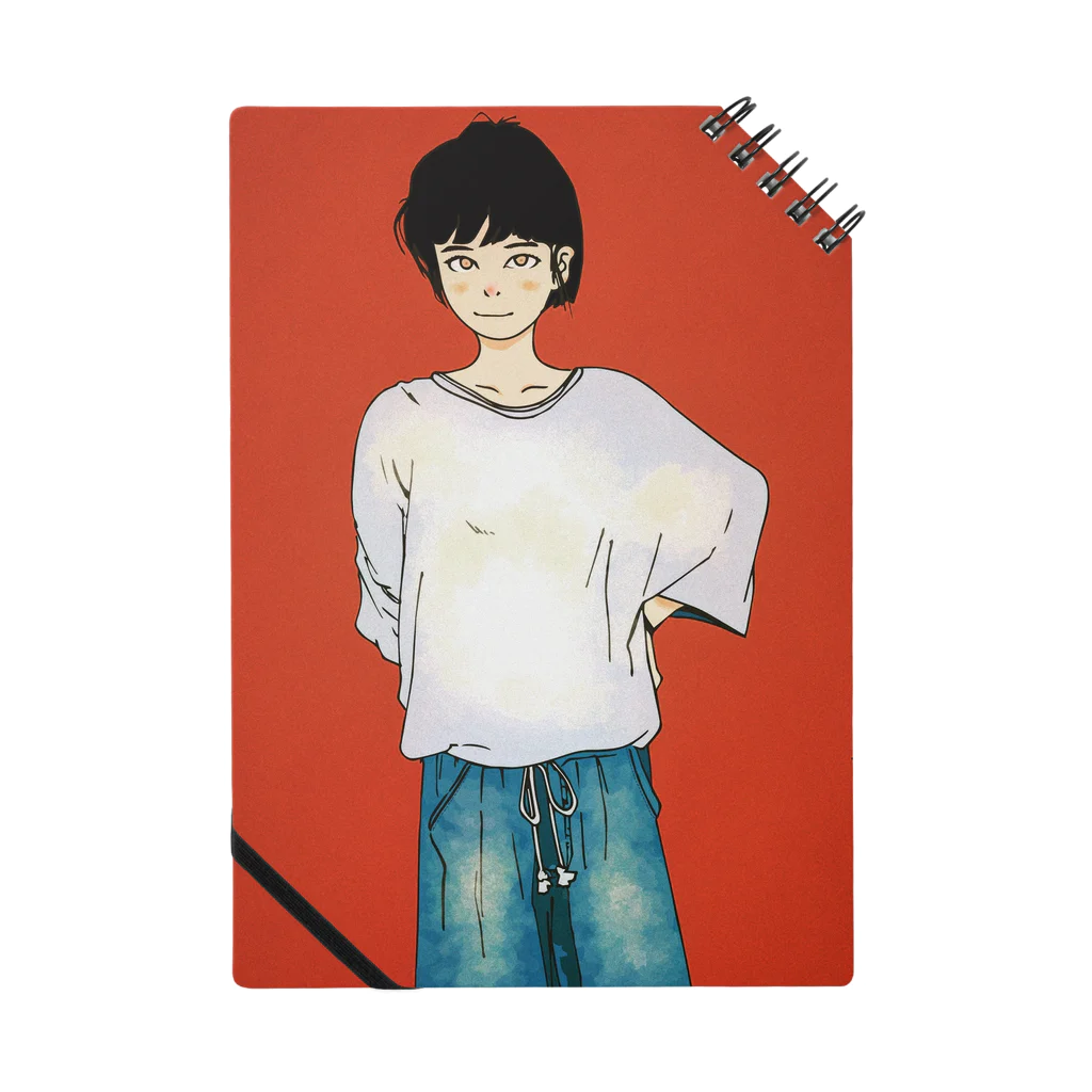 Seafoodgratin2のgirl Notebook