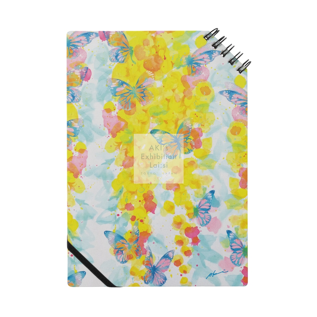 Akiss art ONLINE SHOPのゴールデンシャワーの片思い Notebook