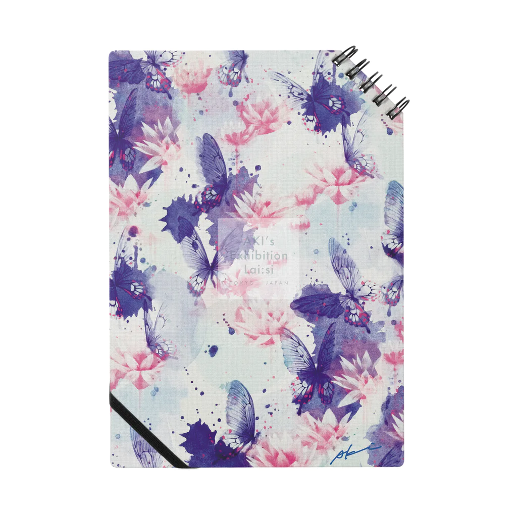 Akiss art ONLINE SHOPの睡蓮のハーモニー Notebook