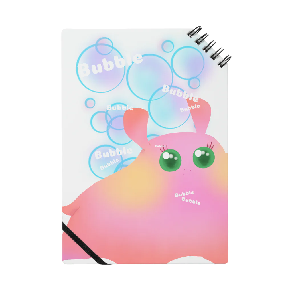 リリラレのスパンコール⚪️Bubble Notebook