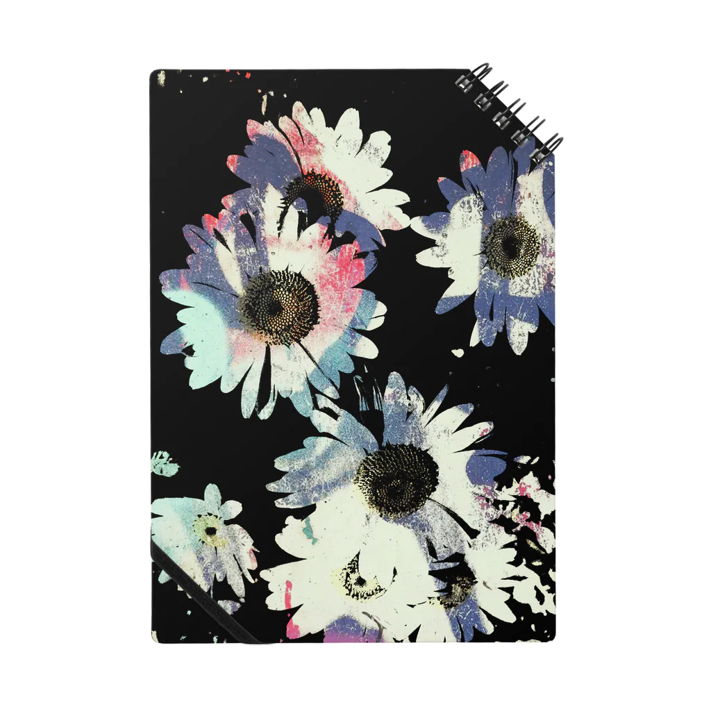 lenhung2108のblack daisy Notebook