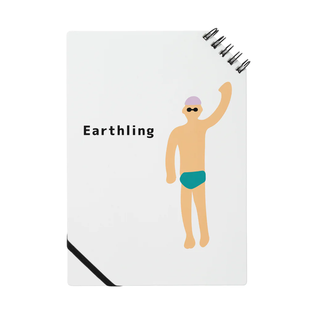 Earthlingの地球人（水泳男子文字入り） ノート