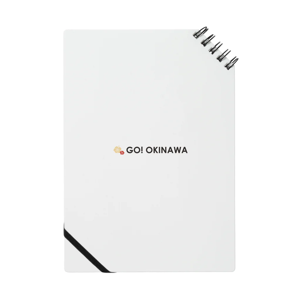 GO! OKINAWA｜沖縄のイベント＆スポットを発信中！のGO! OKINAWA オフィシャルロゴグッズ Notebook