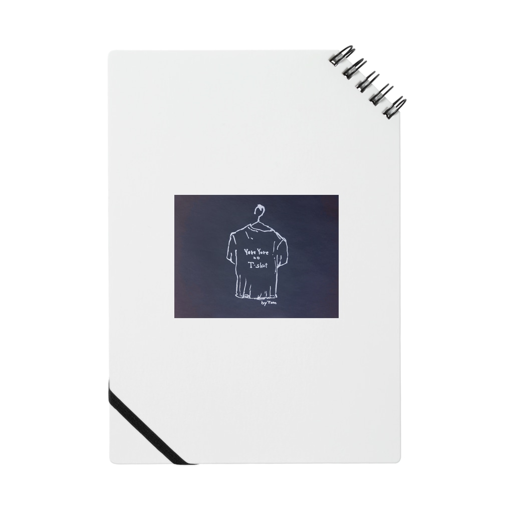 Yore Yore no T-shirtのYoreYore no T-shirtのロゴくん Notebook