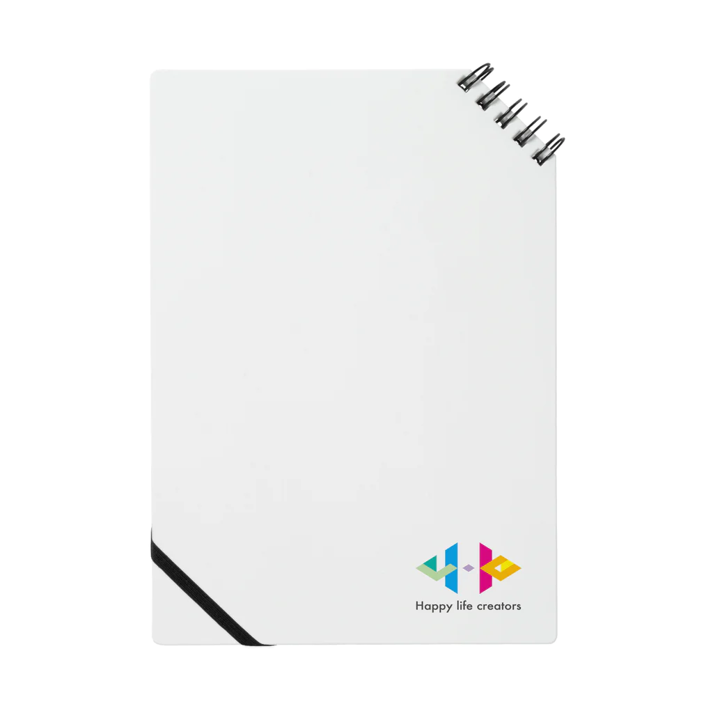 HappyLifeCreators公式ショップのHLCロゴグッズ Notebook