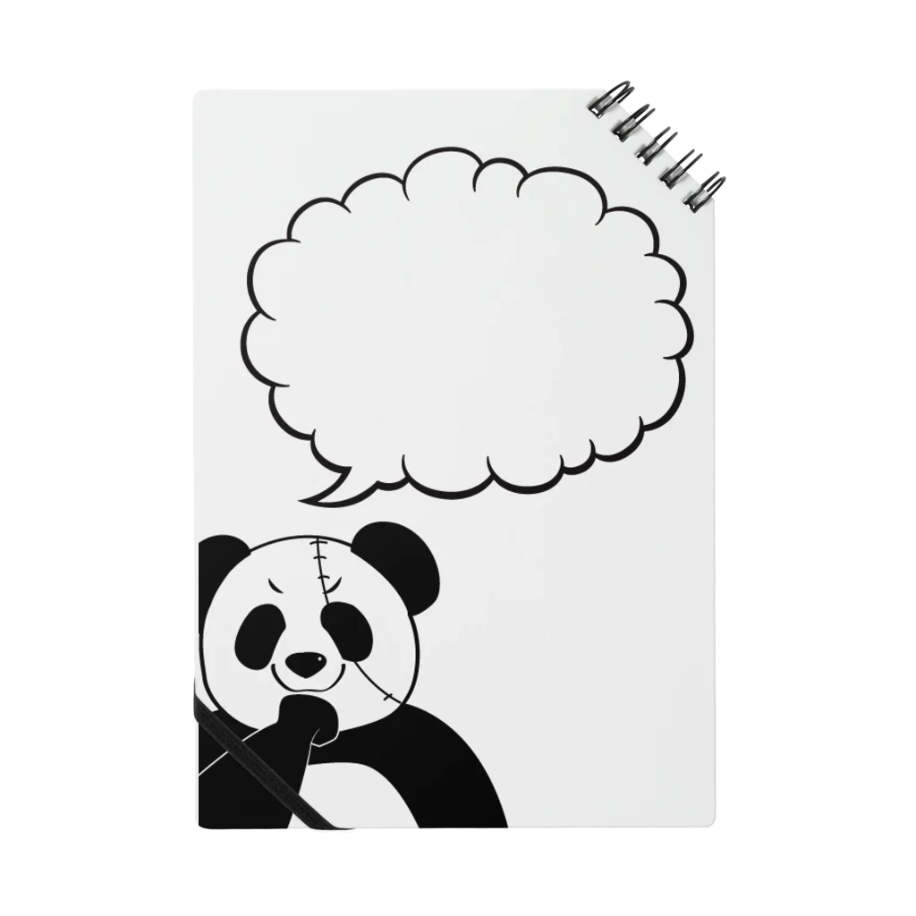 ハンナ屋のtakurami panda ノート