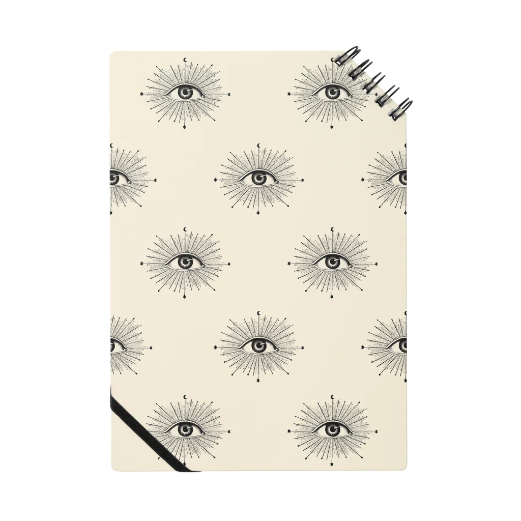 星月猫　徳島洋子の目たくさんノート Notebook