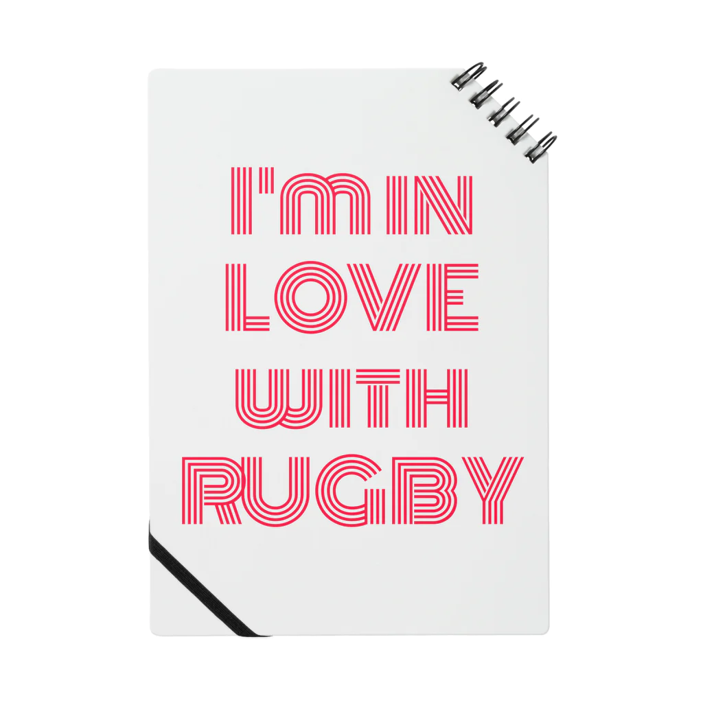 えなちゃんのI'm  so much in love with RUGBY Notebook