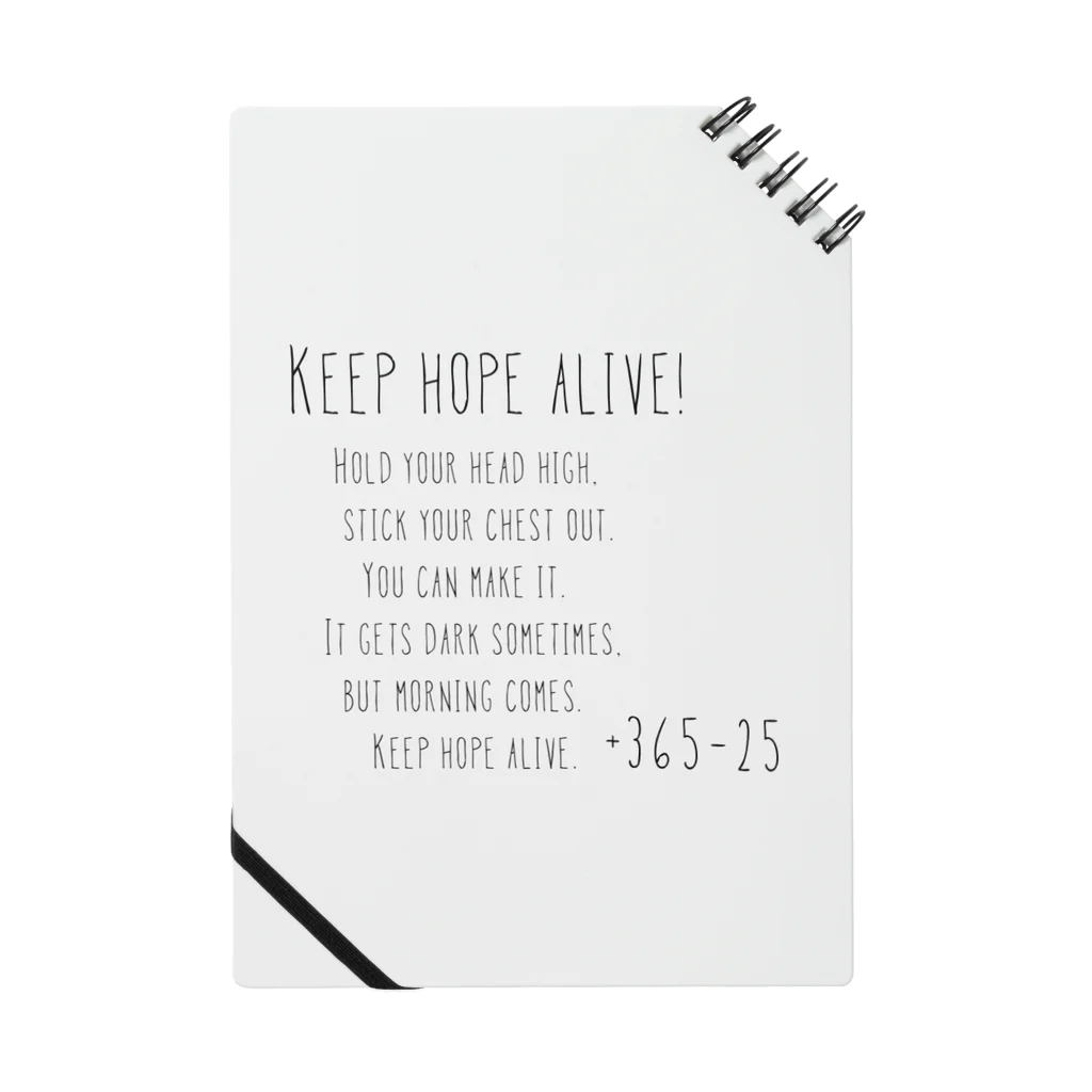 nonn_lalaのkeep hope alive Notebook