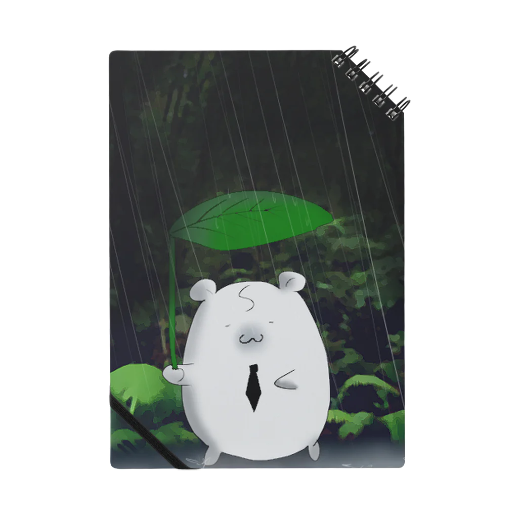 BabyShu shopの雨もしたたるハム Notebook