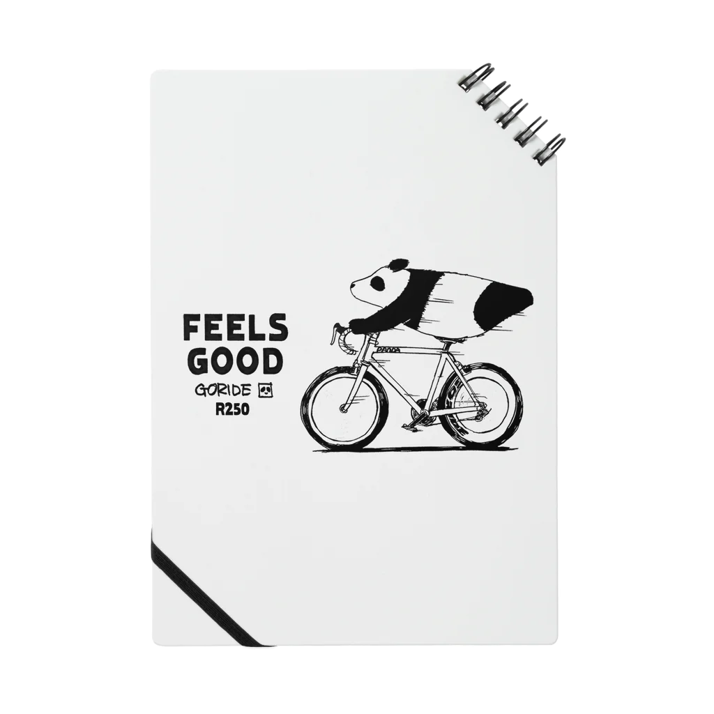 WORLDCYCLEのスーパーマンパンダ Notebook