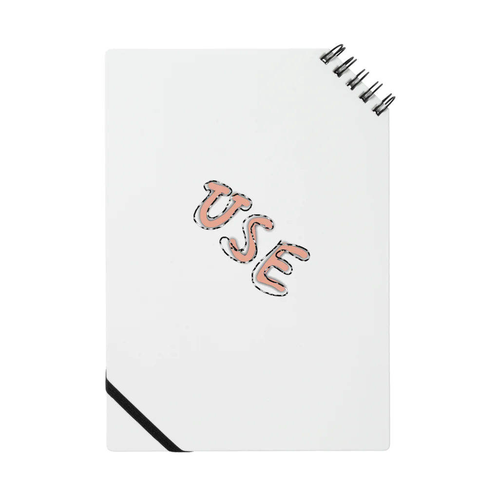 くず入れの中のくず入れのUSE IT! Notebook