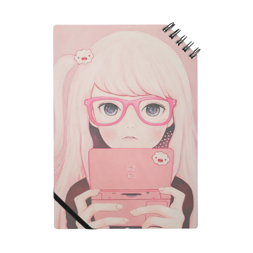 KAORU HASEGAWA WEBSTORE SUZURIのGamegirl Girl Notebook