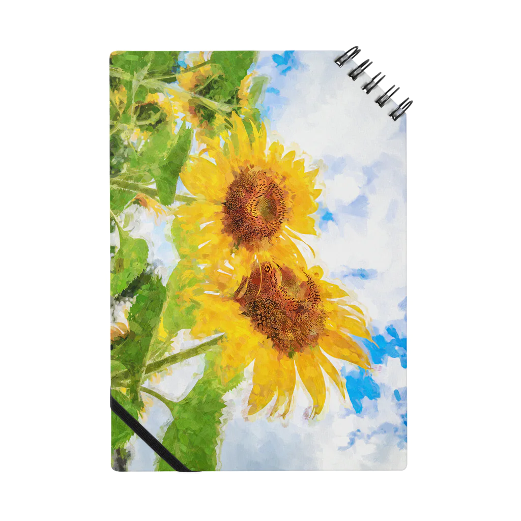 Takashi MUKAIのNote-Sunflower01 Notebook