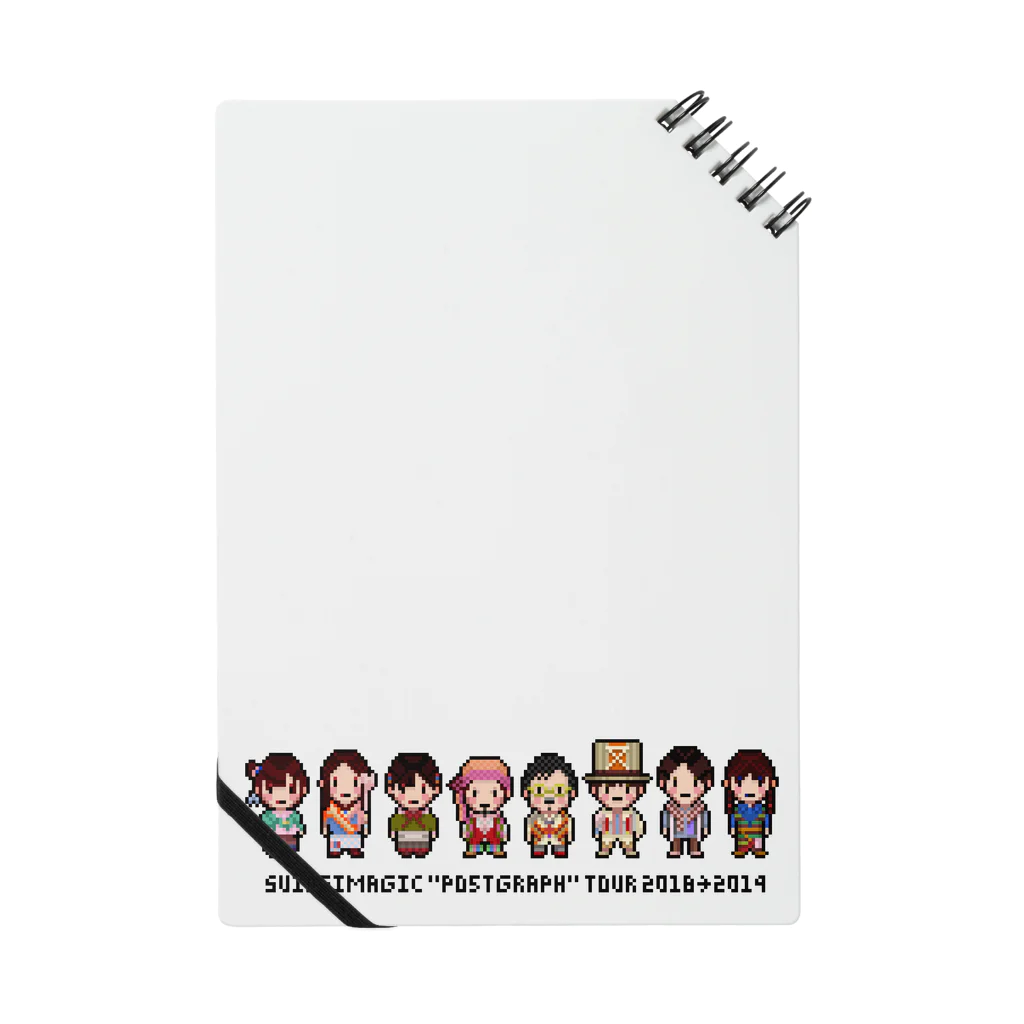 勝山デザインSHOPジャパンの「ポストグラフ」ドットデザイン Notebook