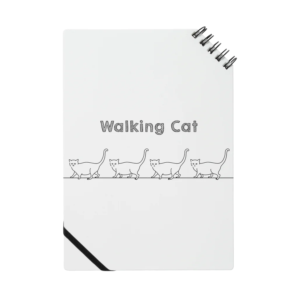 eitar0.comのWalking Cat Notebook