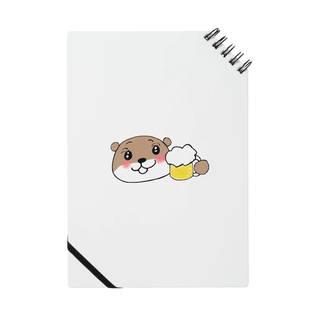 ドキドキ星人のほろ酔いカワウソ Notebook