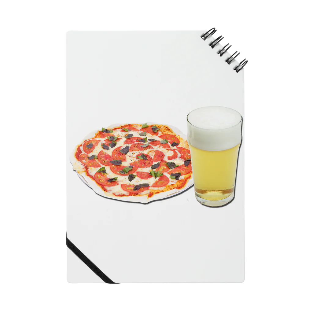 MIRAIのピザとビール ノート