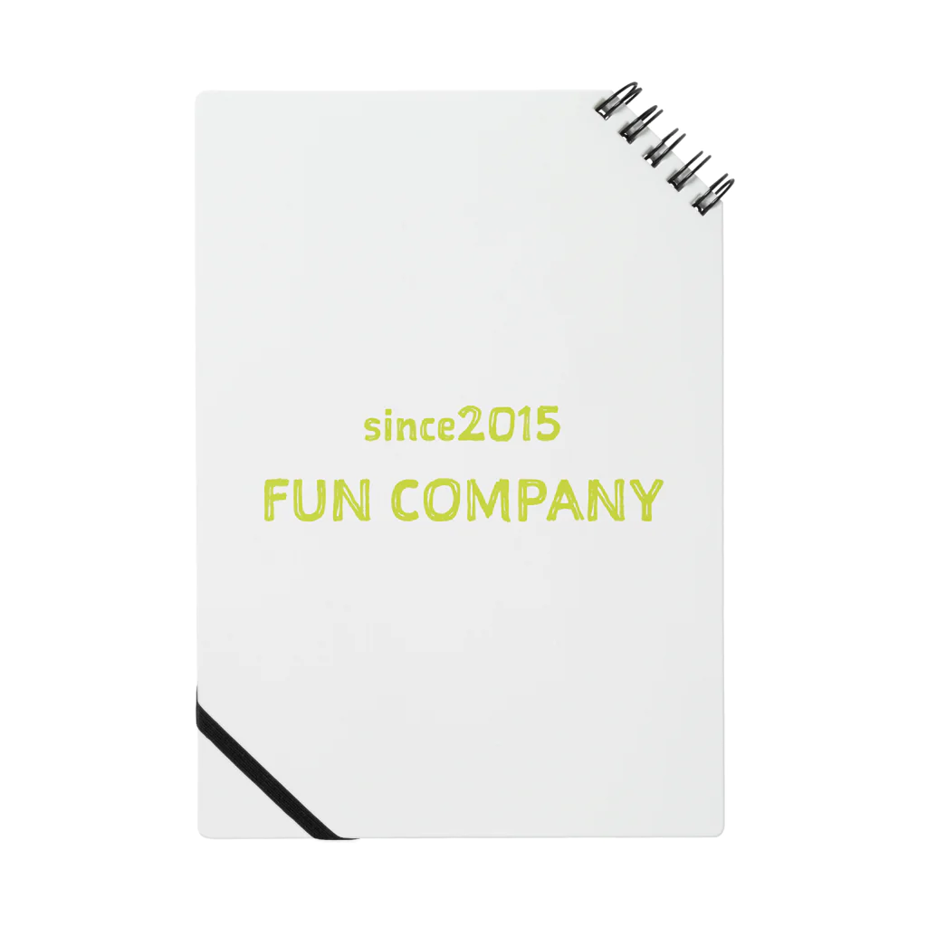 FUN SHOPのFUN COMPANY ノート